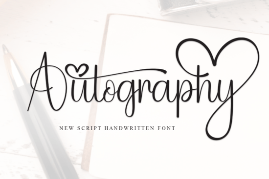 Autography Font